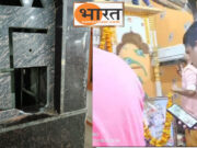 बैराड़ में पुलिस थाने के पीछे स्थित खाटू श्याम मंदिर में चोरी, चांदी और नगदी लूट फरार हुए चोर