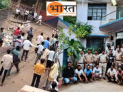 महाराणा प्रताप कॉलोनी में उत्पाद मचा का दहशत फैलाने वाले आठ आरोपियों का कोतवाली पुलिस ने निकाला जुलूस