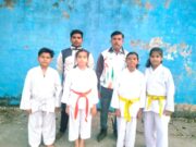 डांडे मार्शल आर्ट अकैडमी शिवपुरी के कराते खिलाड़ी पचमढ़ी स्टेट के लिए रवाना