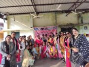 अग्रवाल आदर्श महिला संगठन द्वारा अनेकता में एकता का संदेश लोहड़ी का त्यौहार मनाया गया