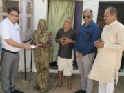 प्राइवेट स्कूल एंड चिल्ड्रन वेलफेयर एसोसिएशन ने की राहुल पाल के परिवार की आर्थिक मदद