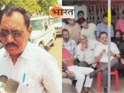 शराब दुकान हटाने की मांग को लेकर धरना:SDM ने 15 दिन में दुकान शिफ्ट करने का दिया मौखिक आश्वासन