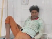 भूसे के विवाद में कुल्हाड़ी से काटा पैर, तीन घायल