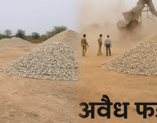 खनिज संपदा की लूट: नियमों की अनदेखी, अवैध फड़ों की भरमार