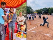 मानसून कप क्रिकेट टूर्नामेंट का आगाज,भाजपा जिला कोषाध्यक्ष सक्षम जैन बने खास मेहमान