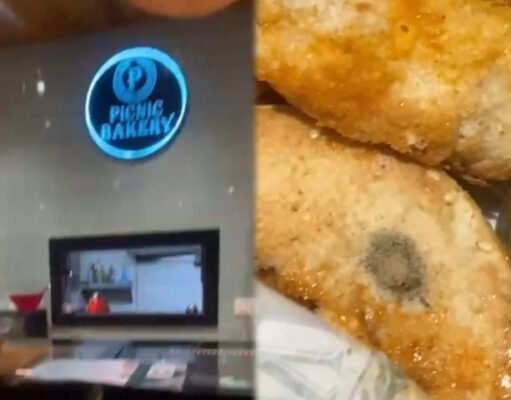 पिकनिक बेकरी के बर्गर में मिली फफूंद, बच्ची के स्वास्थ्य पर बना खतरा